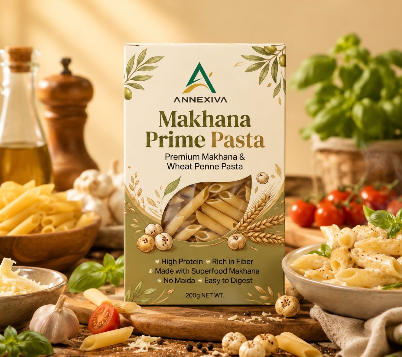 makhana-pasta
