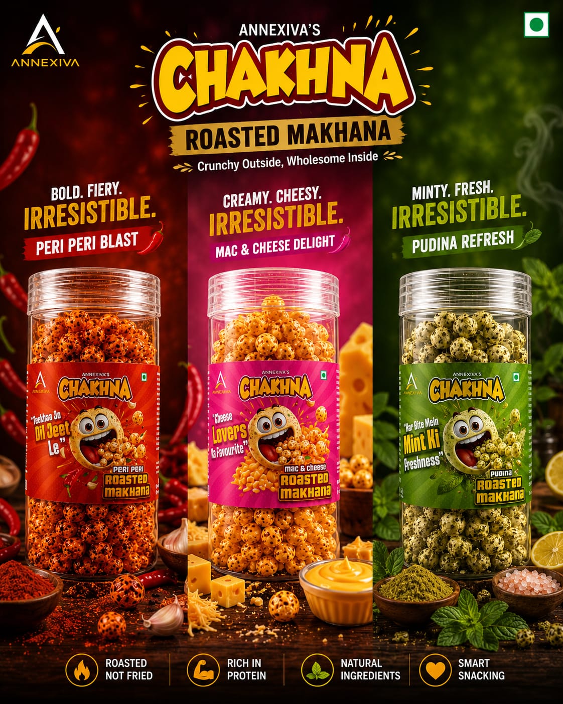 ANNEXIVA Bestseller Makhana Combo image 1