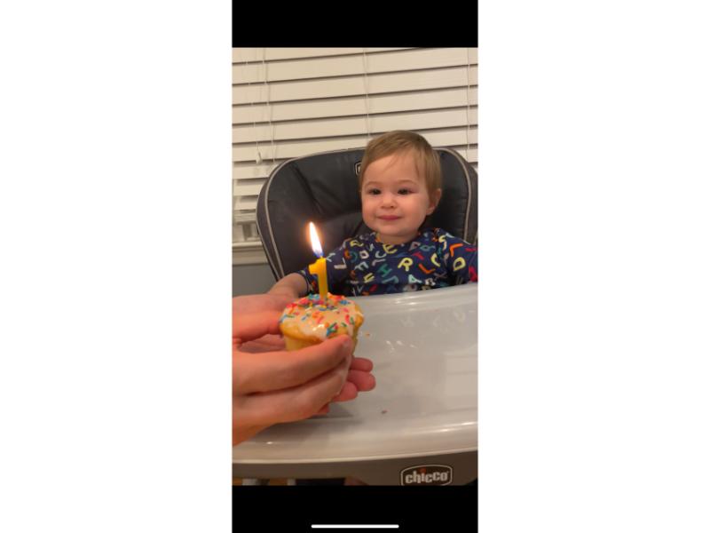 Beckett Turns 1 (nobody could make it because of COVID)