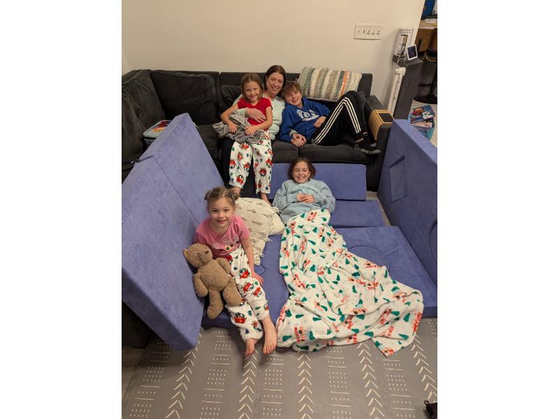 Cousins and Nanny Sleepover