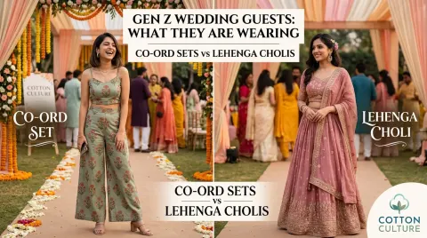 Co-ord Sets vs. Lehenga Cholis: What Gen Z Brides' Guests Are Actually Wearing
