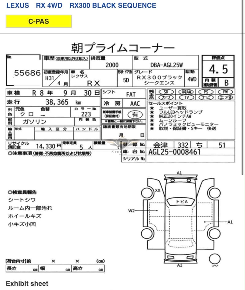 LEXUS RX300