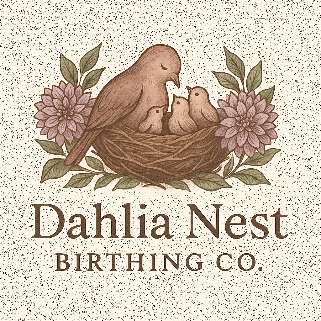 Dahlia Nest Birthing