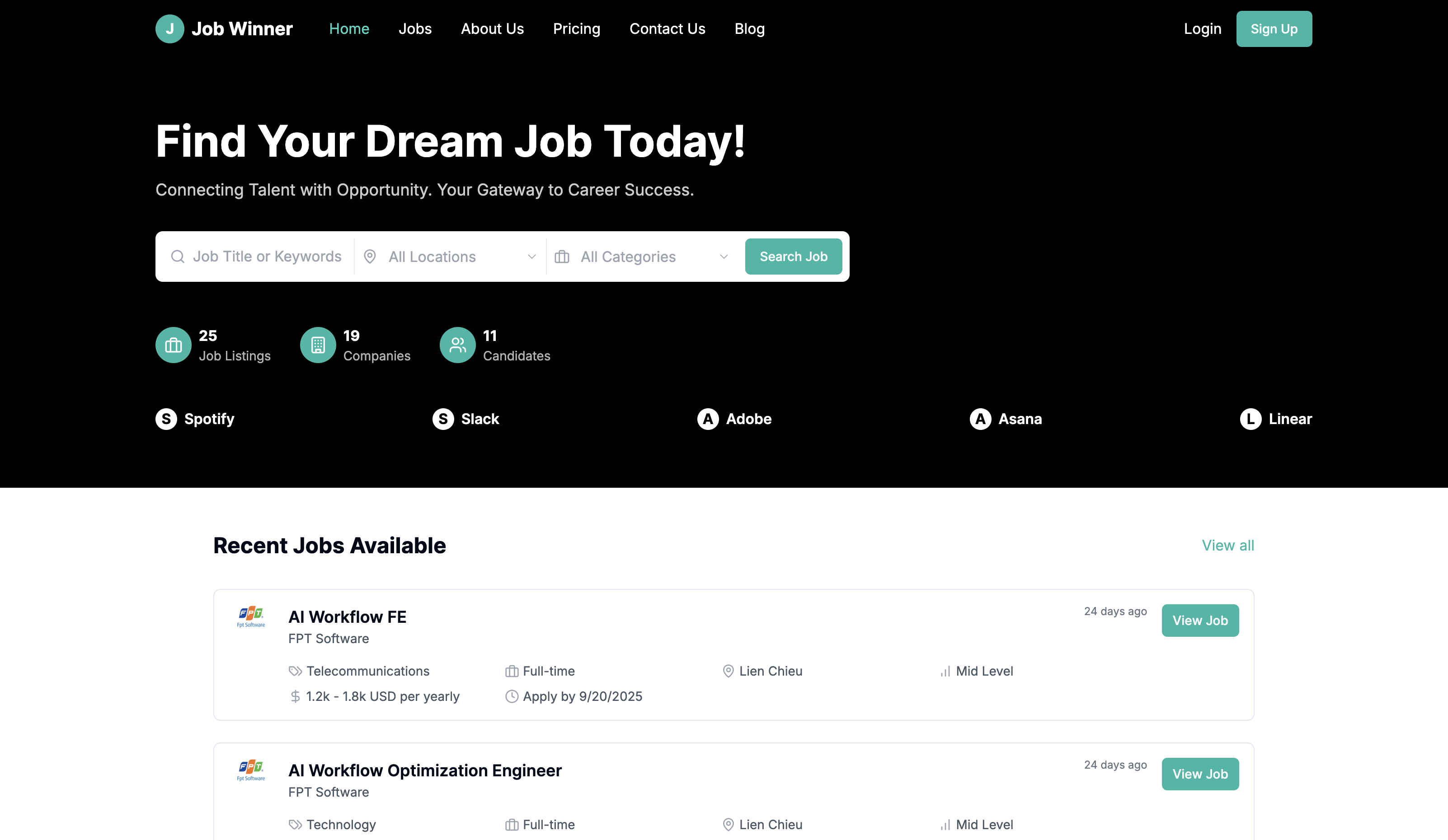Job Winner
