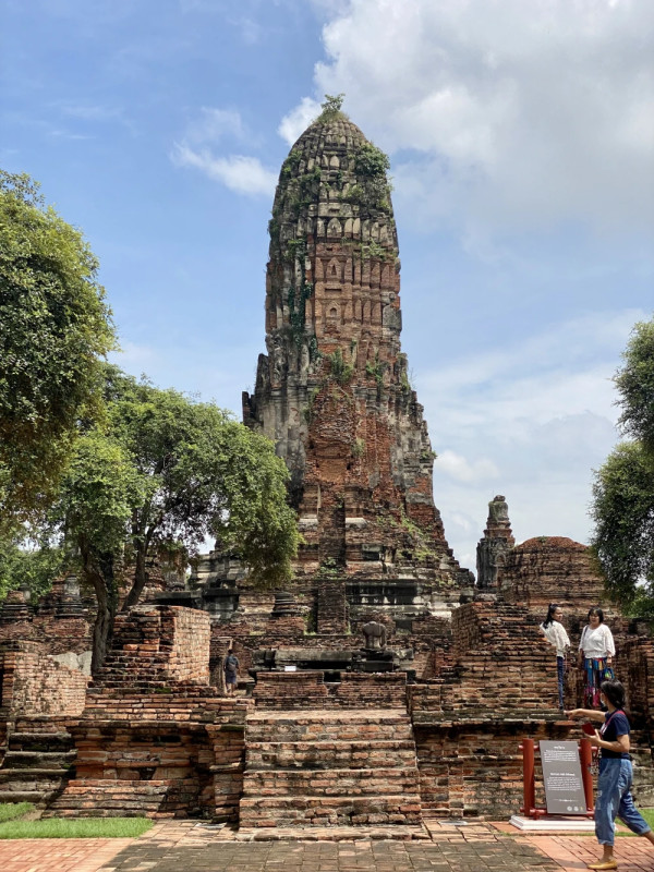 Tempelruinen in Ayutthaya.