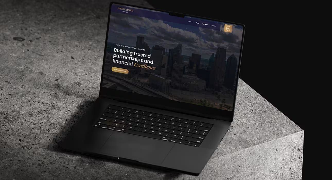 Westgrove Capital website on macbook