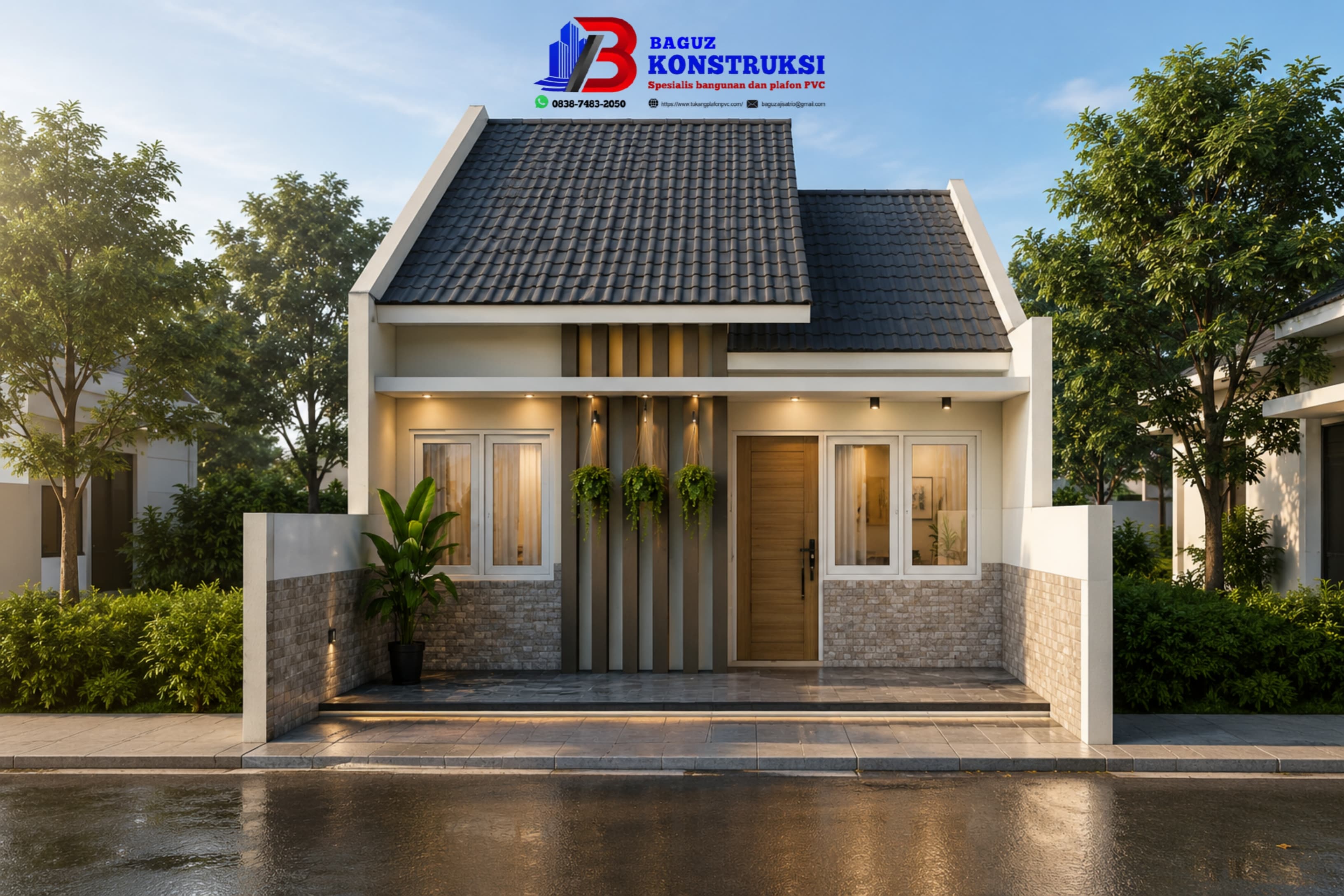 Rumah Modern Natural - Natural Modern