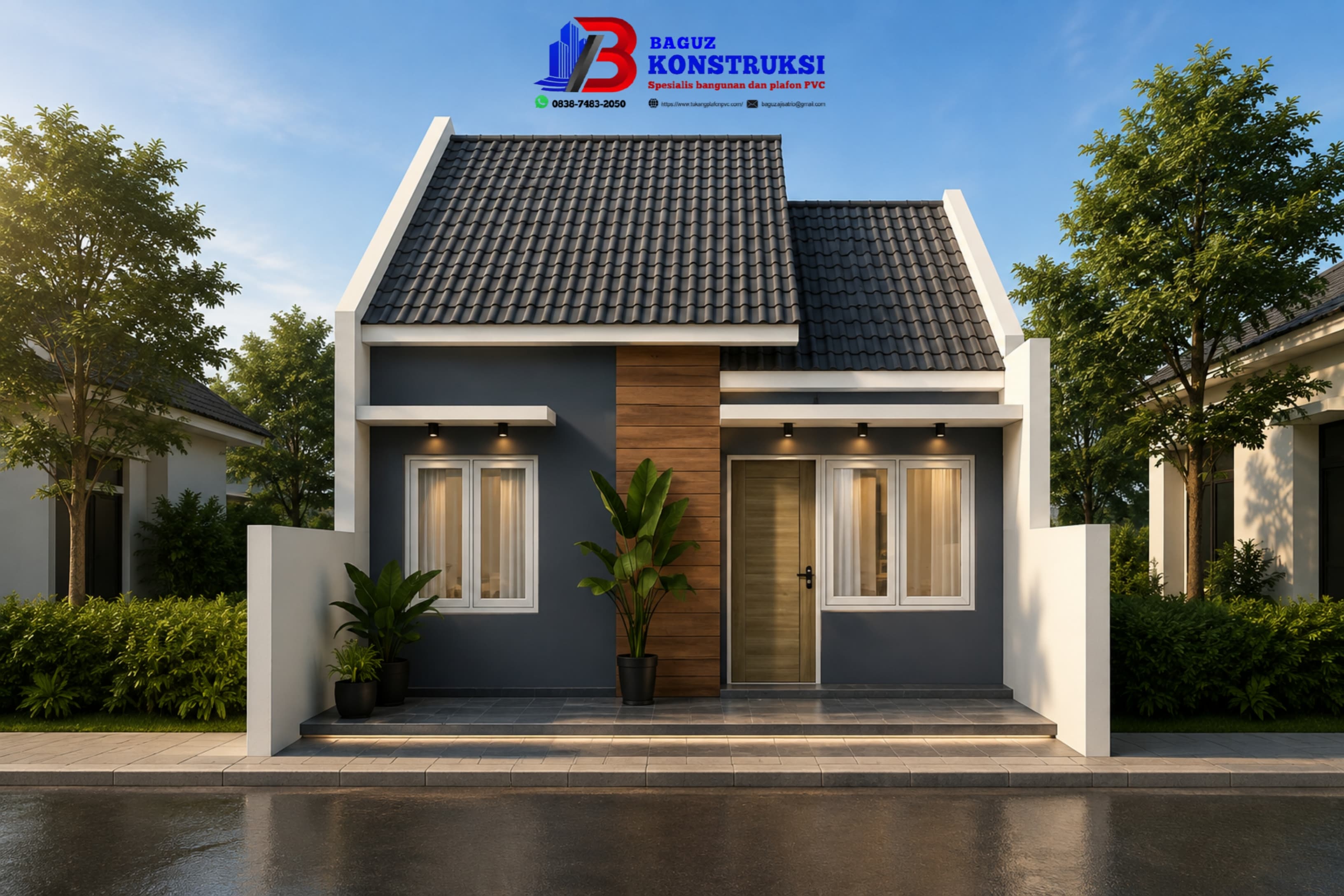 Rumah Tropis Elegan - Tropical
