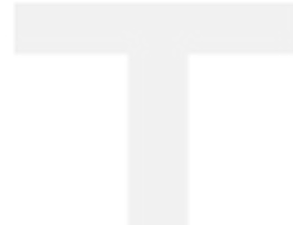 Decorative T shape