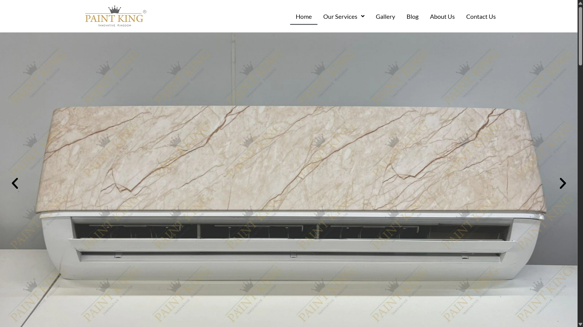 Paintking Website