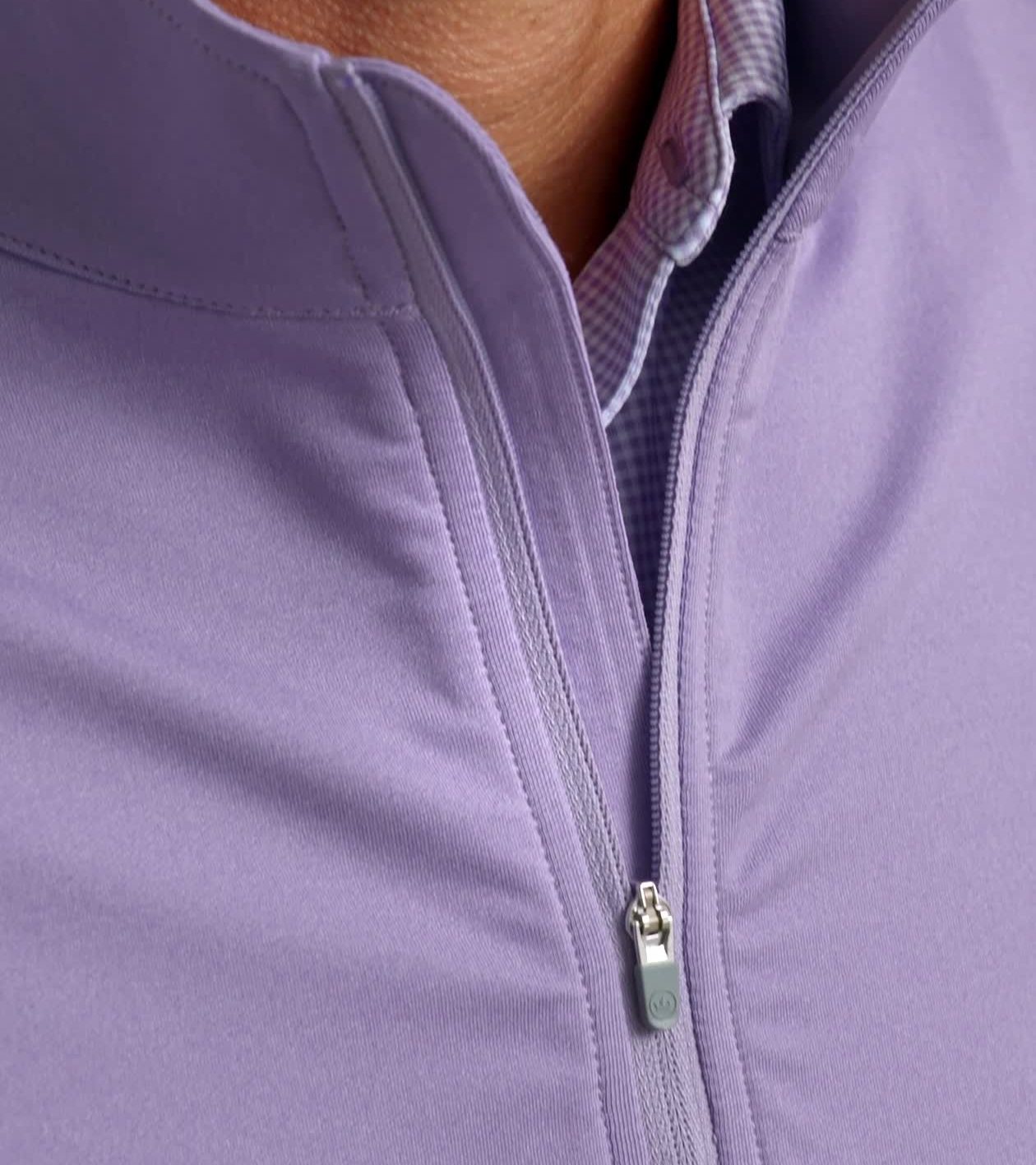 Perth Mélange Performance Quarter-Zip