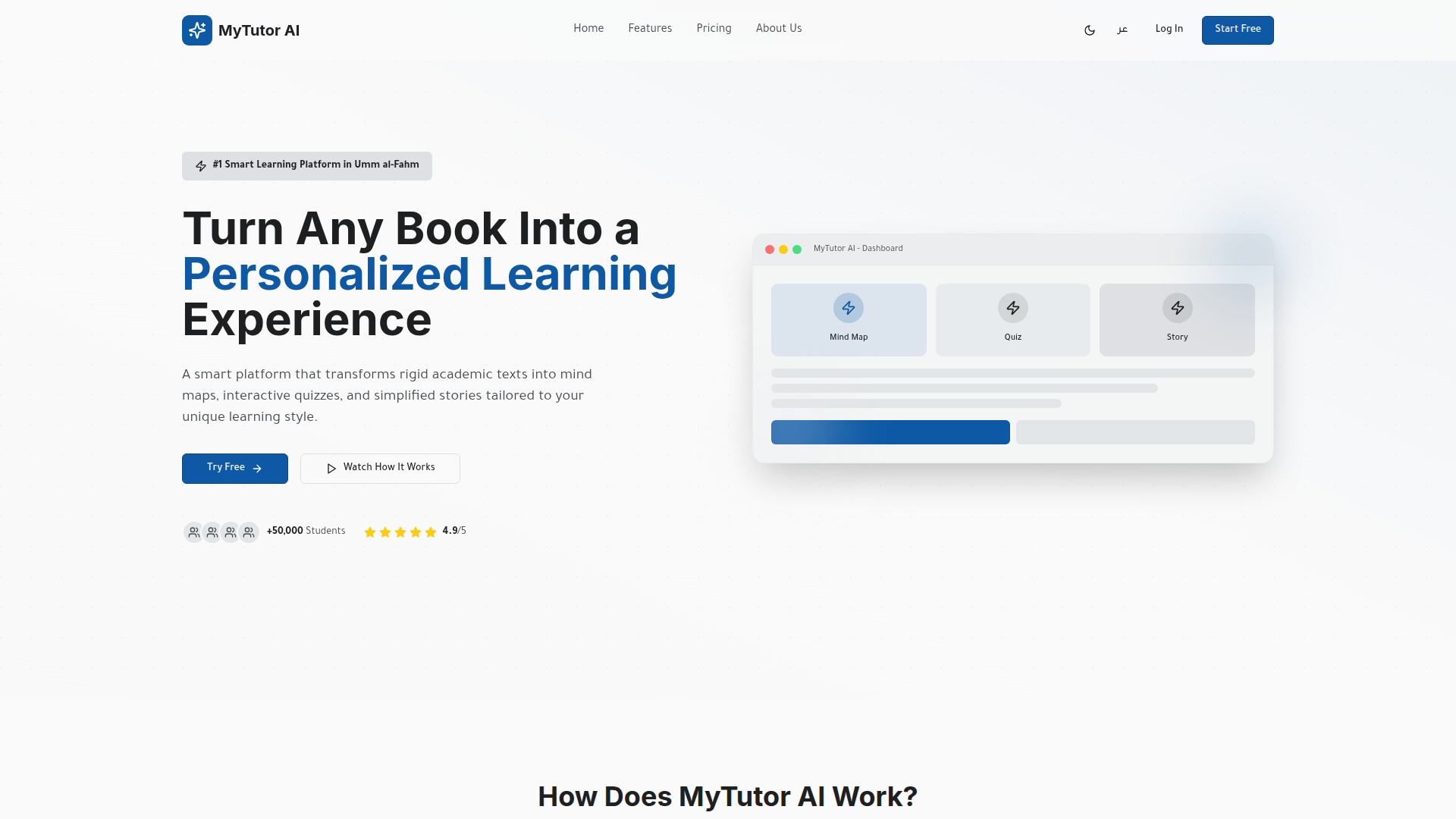 MyTutor AI - Smart Learning Platform