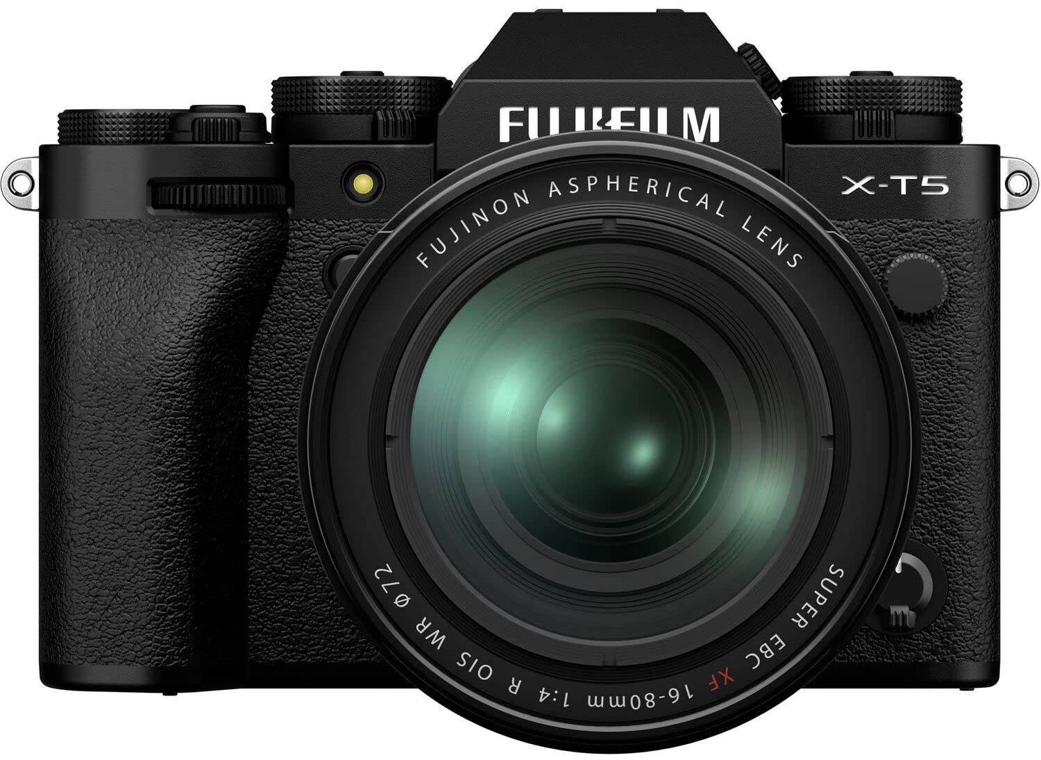 Fujifilm X-T5 40MP APS-C X-Trans Sensor|Pixel Shift|IBIS System|Ultra high Resolution mirrorless Camera|6k 30p|1/180000 Shutter Speed|Quick Lever for Photo/Video with XF 16-80mm f/1:4 Lens