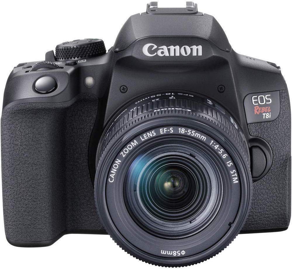 Canon EOS Rebel T8i EF-S 18-55mm is STM Lens Kit