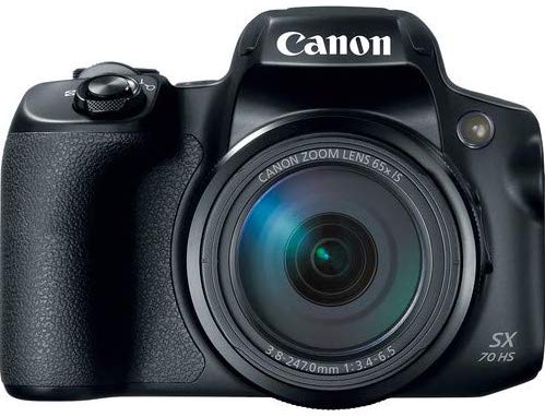 Canon PowerShot SX70 HS 20.3 MP Digital Camera with 65x Optical Zoom & 4K Recording