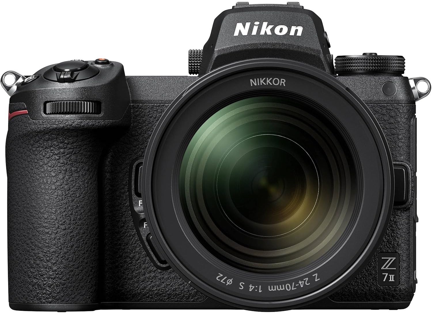 Nikon Mirrorless Z7 II Body with 24-70mm Lens with Additional Battery, Optical Zoom