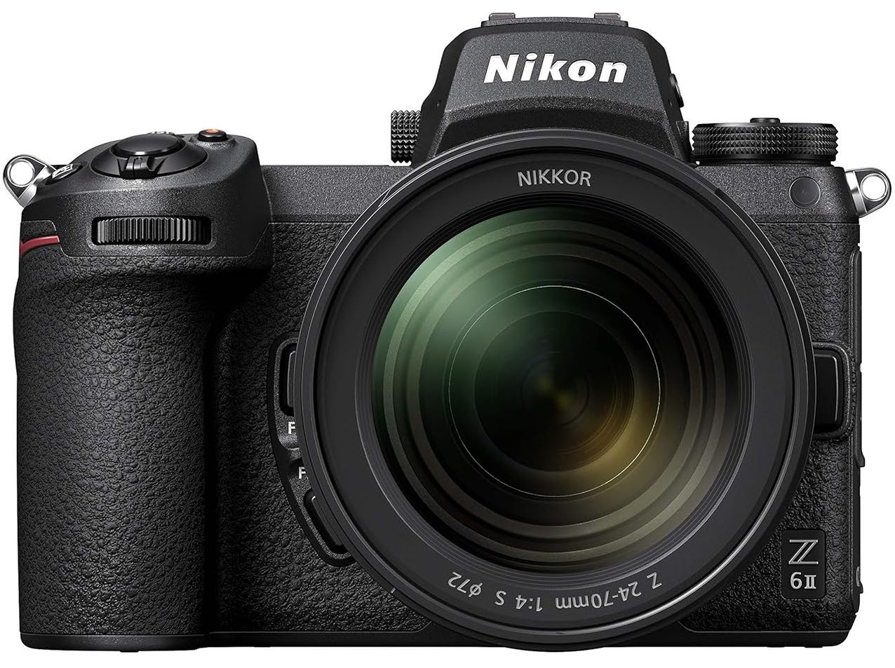 Nikon Z6 II Mirrorless Camera Z 24-70mm Lens with Additional Battery, Optical Zoom