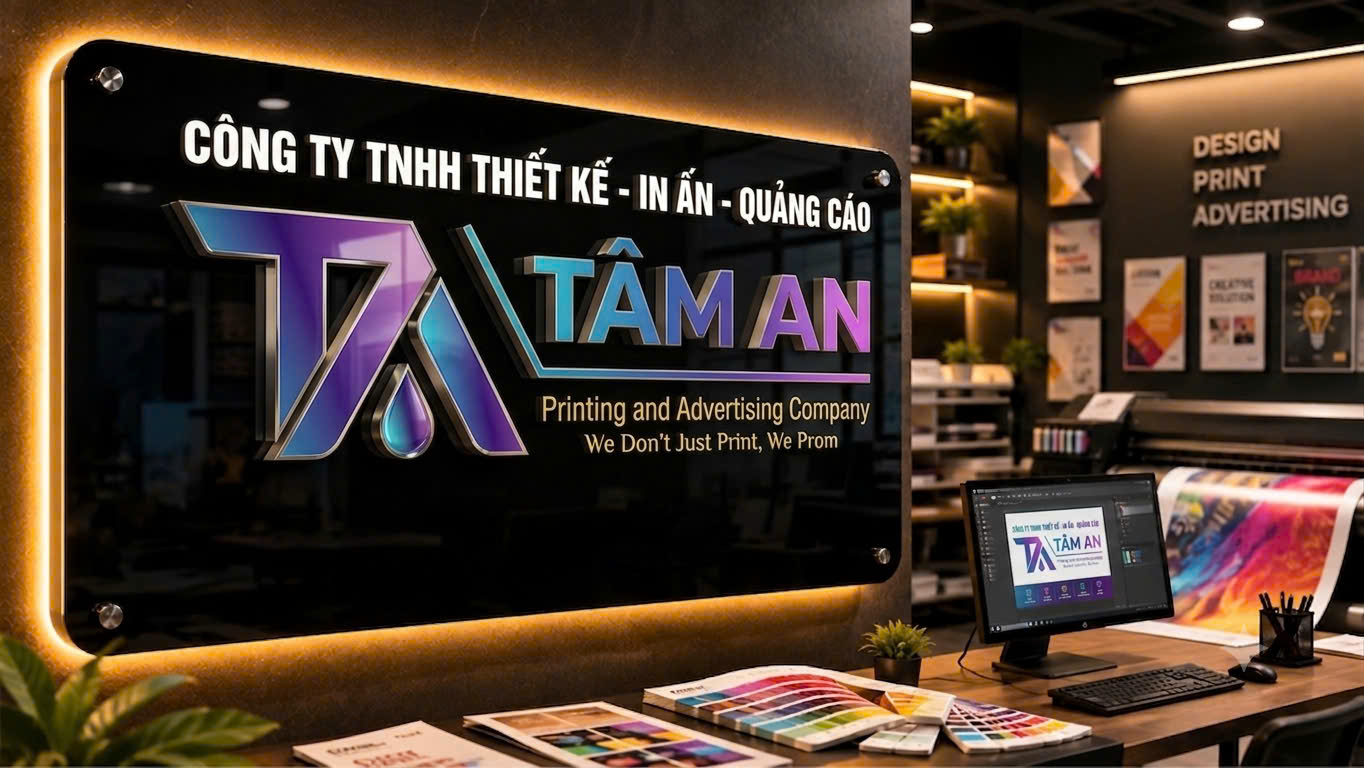 Quảng Cáo Tâm An Bảng Hiệu Mẫu