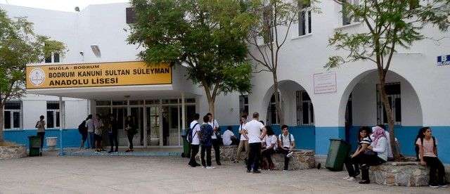Bodrum Kanuni Sultan Süleyman Anadolu Lisesi.