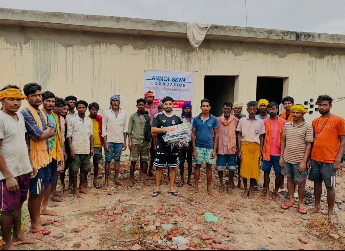 Cloths Distribution