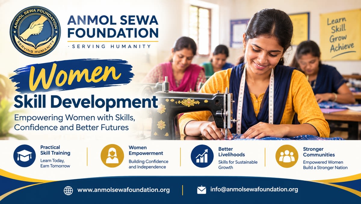 Women Skill Development NGO in India: From Learning Skills to Earning Opportunities