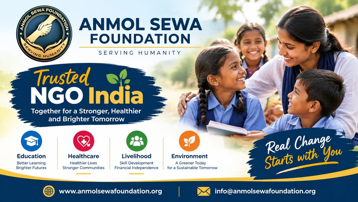 Trusted NGO India: Empowering Communities Through Education, Healthcare & Livelihood
