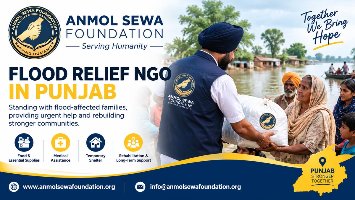 Flood Relief NGO in Punjab: Providing Emergency Support and Rebuilding Communities in Need
