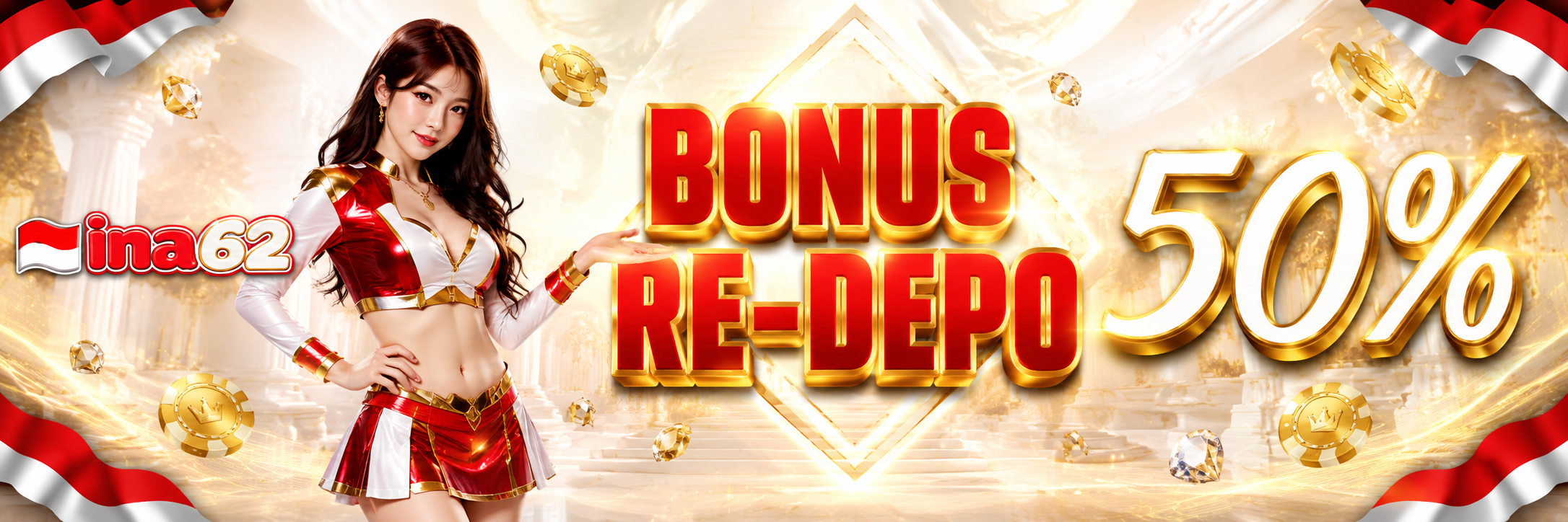 Bonus Re-Depo 50%