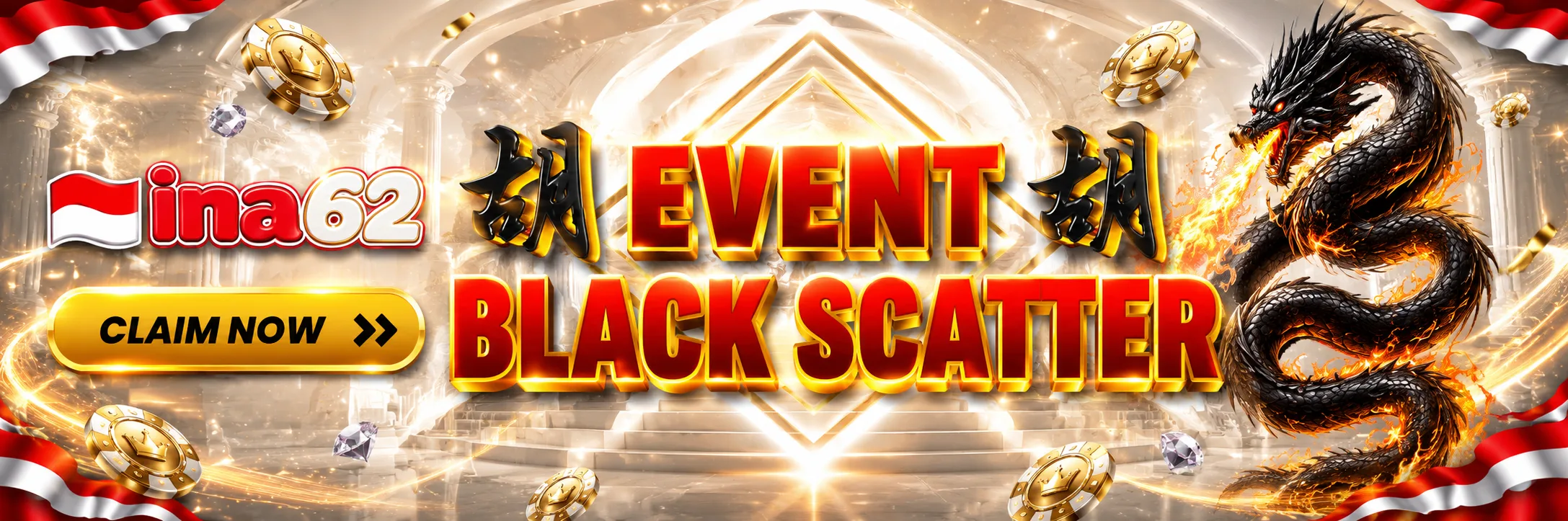 Event Black Scatter