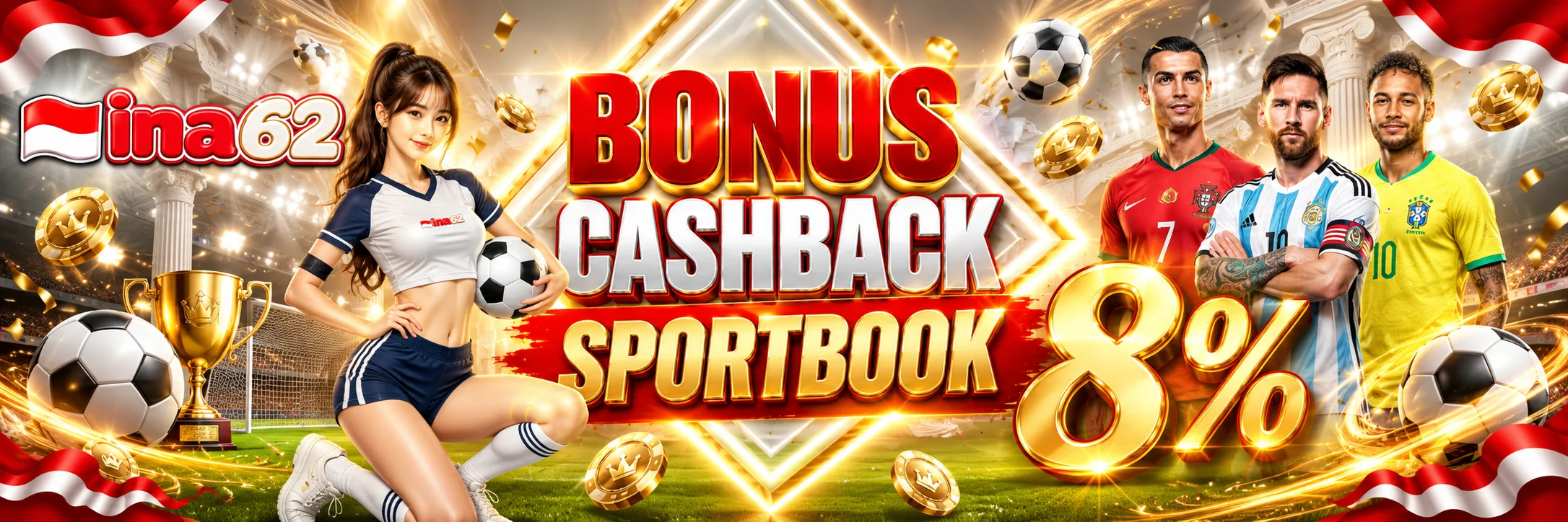 Bonus Cashback Sportbook 8%