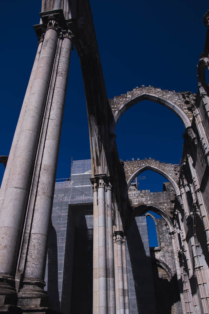 The Carmo convent ruins