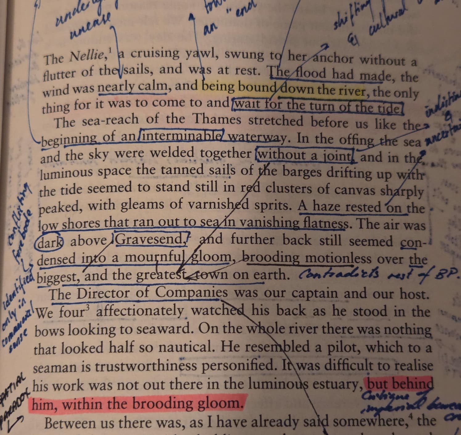 The opening of HoD is a masterclass in narrative portent