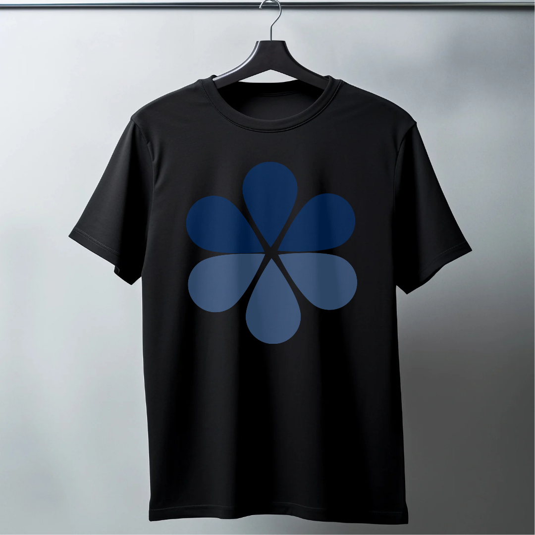 Blue Flower Tee