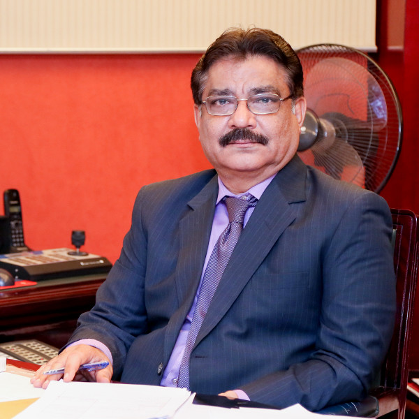 Saeed Kamal Mughal, Founder and Director of Greenwich University, Karachi