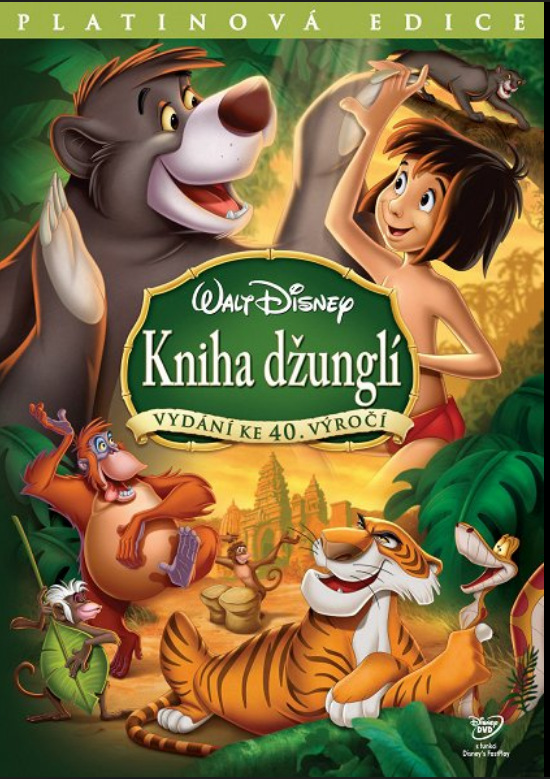 Kniha džungle cover