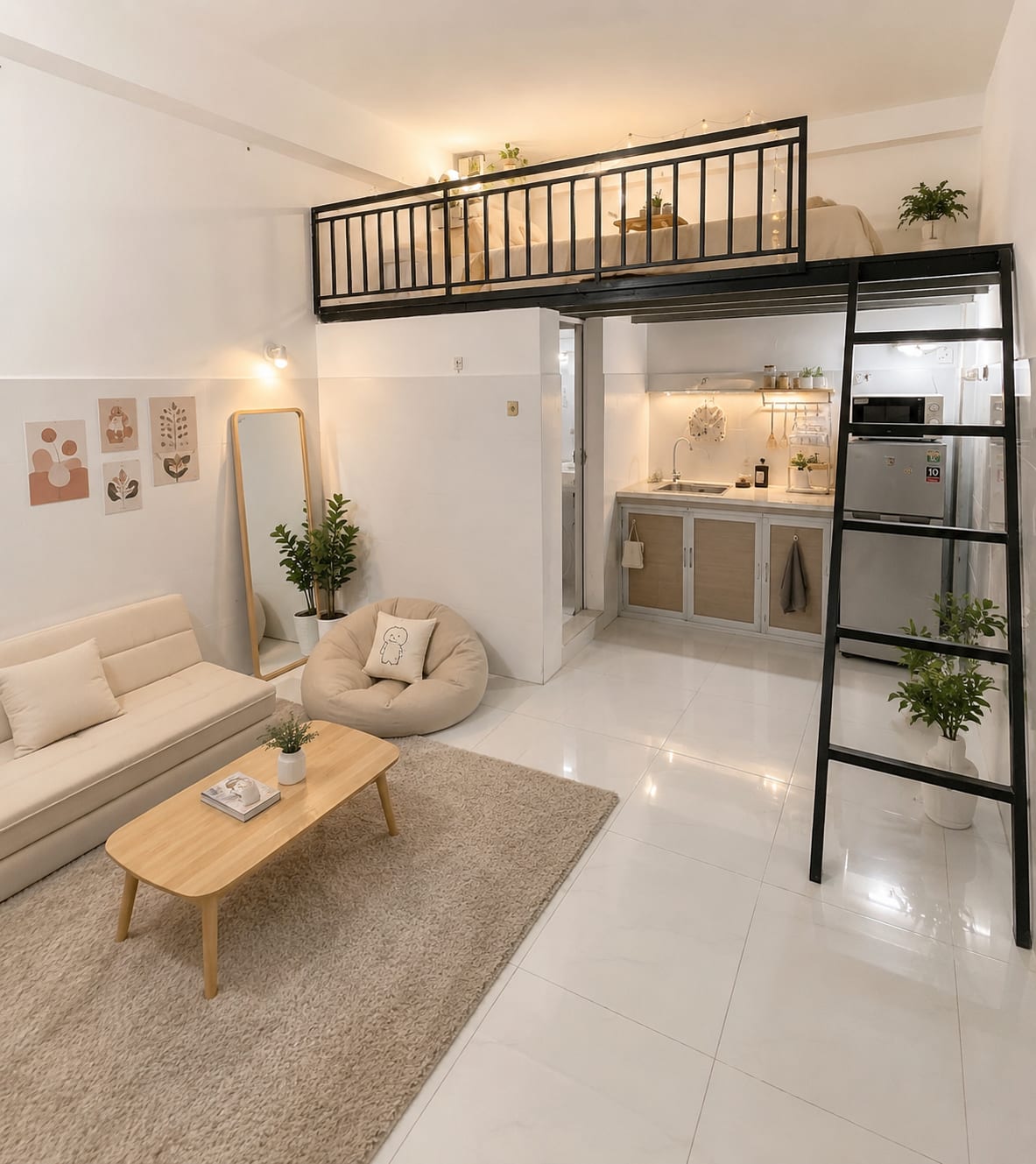 🔥 Phòng gác cao rộng rãi - phòng trọ Phan Văn Hớn, P. Đông Hưng Thuận, TP.HCM