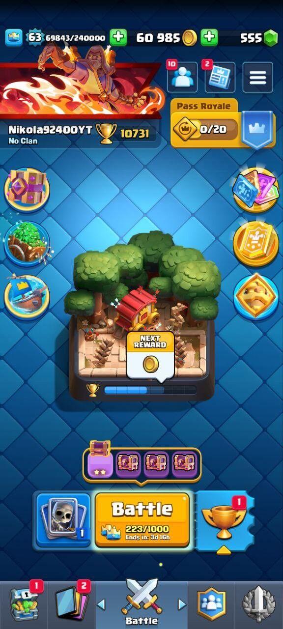 Clash Royale Account (IOS/ANDROID) – Level 15 | Kings Tower 15 |