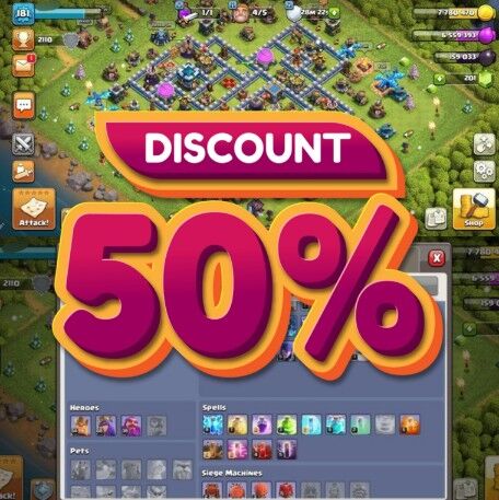 TH13 🚫  heroes : 54_68_38  🚫 107 MEDAL