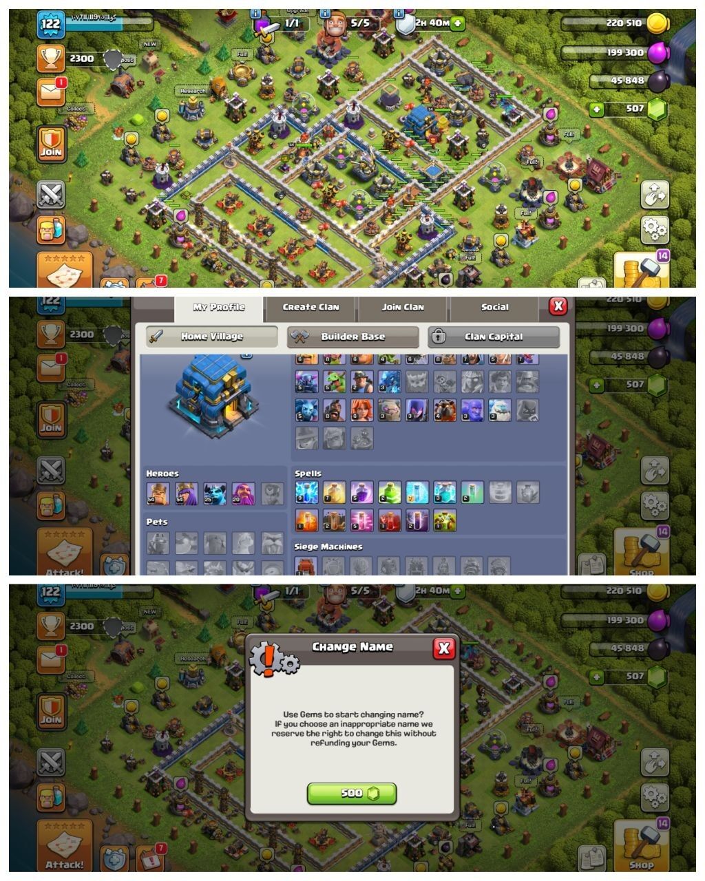 Speed136]Th12]Th11 Maxed]Xp-122][Heros-54-54-25-20][Name Change Available][Value For Money][Android and iOS Both]