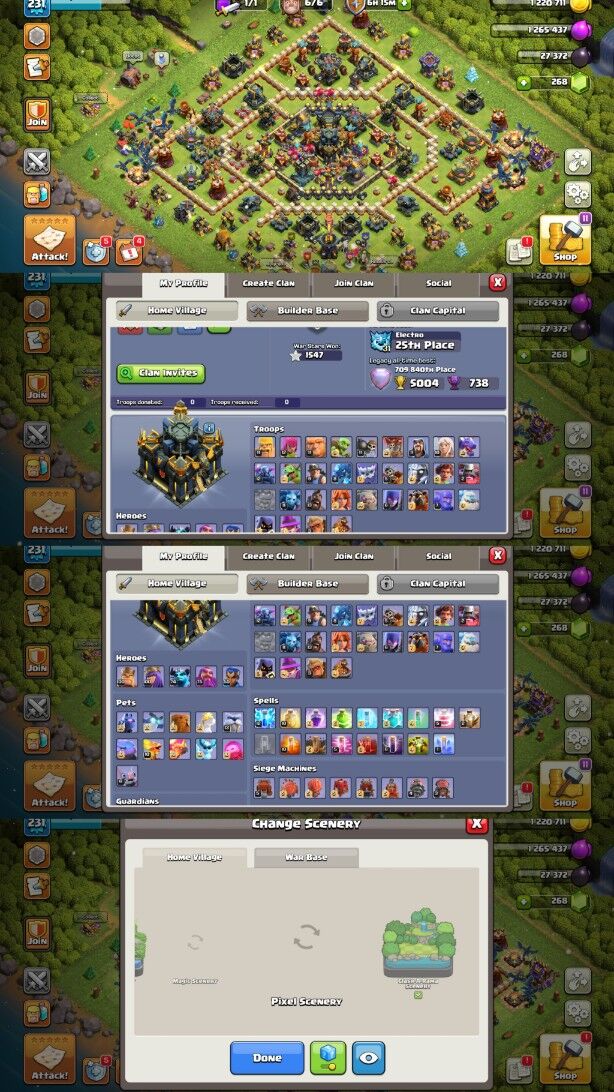 ‼️TH17‼️MAX‼️10 EPIC EQUIPMRNTS‼️READY FOR TH18‼️