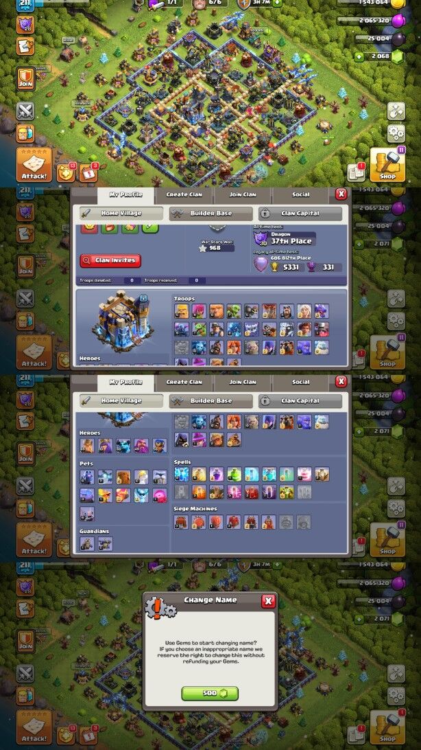 ‼️TH18‼️2 SCENARY‼️MAX‼️UPGRADED TO TH18‼️