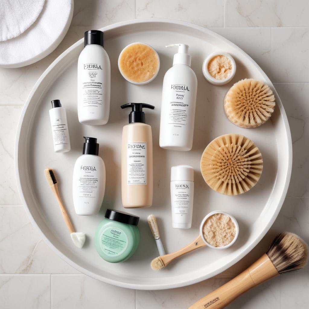 How to do a complete glowing body skin routine at home?
