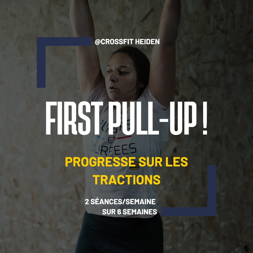 Affiche du programme FIRST PULL-UP!