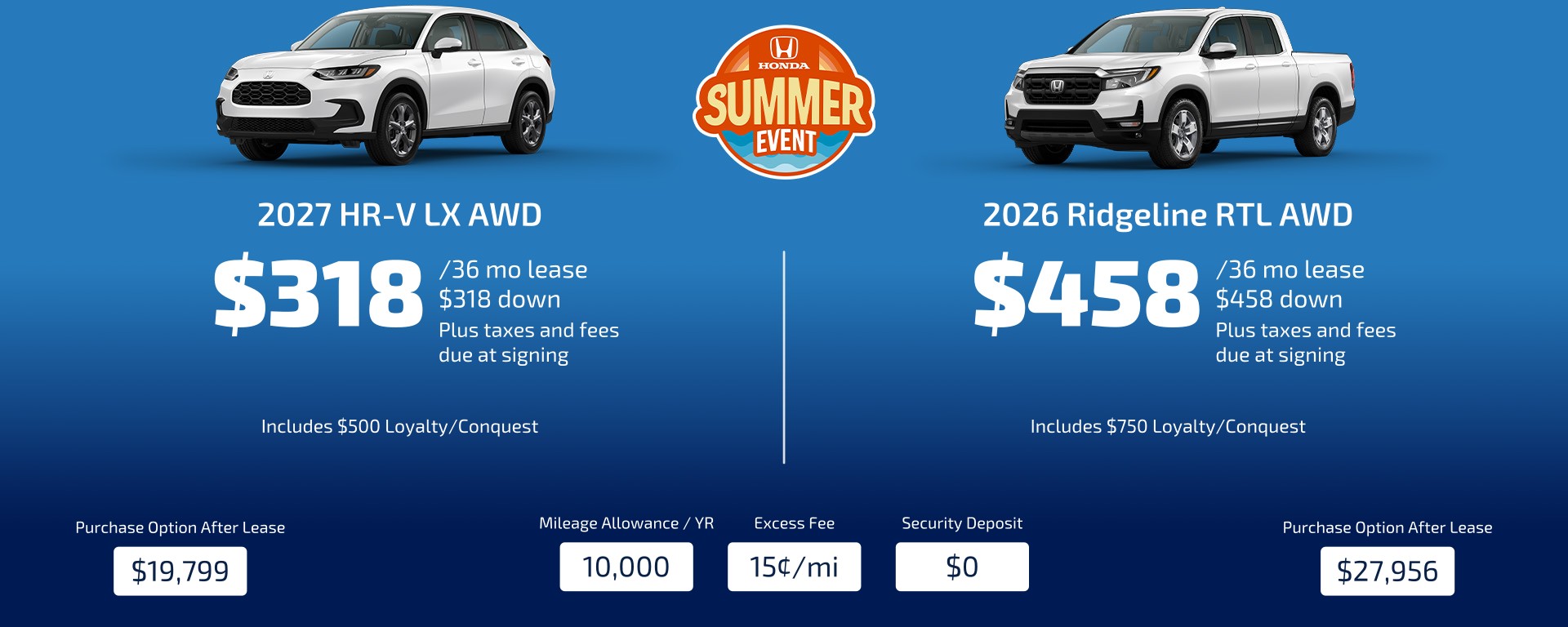 lease special