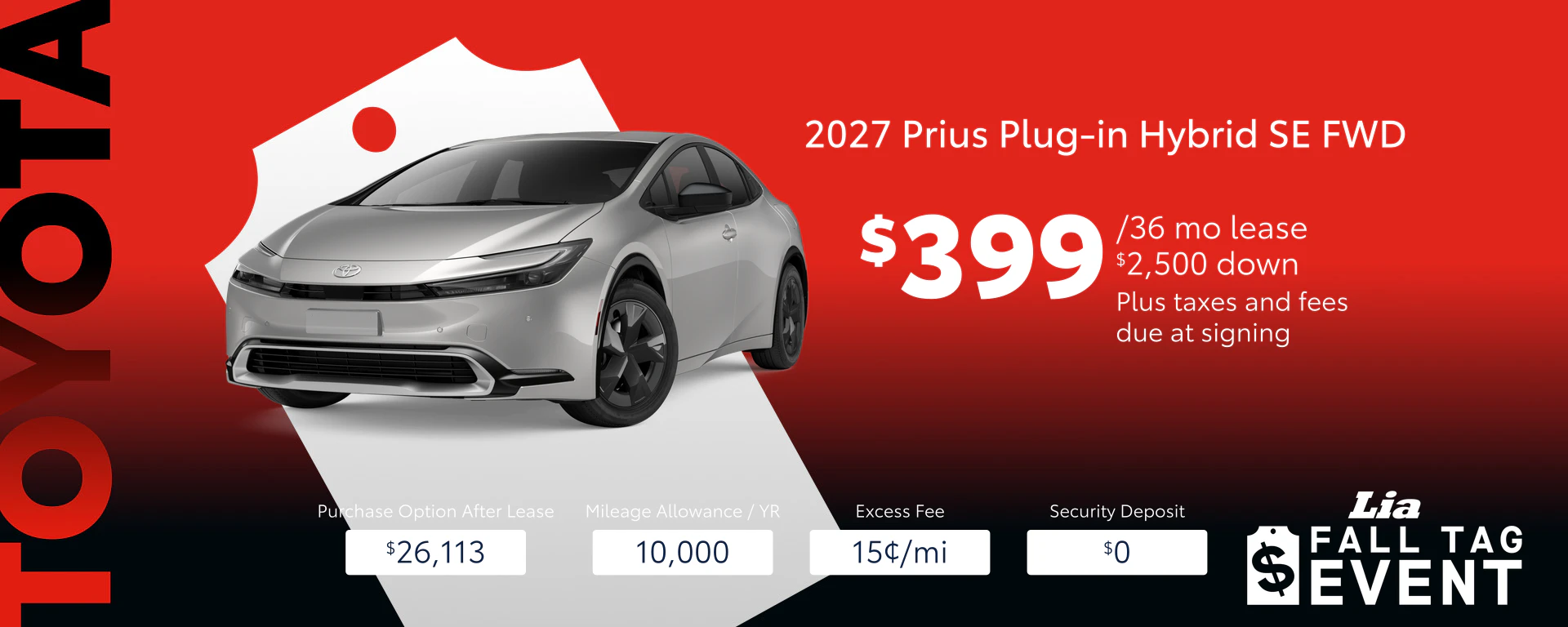 Shop & Save with Toyota New Car Specials at Lia Toyoya Rockland!