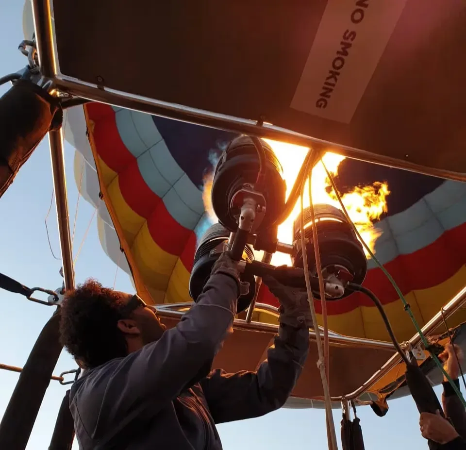 Hot-air balloon flight in Marrakech, Morocco - 6