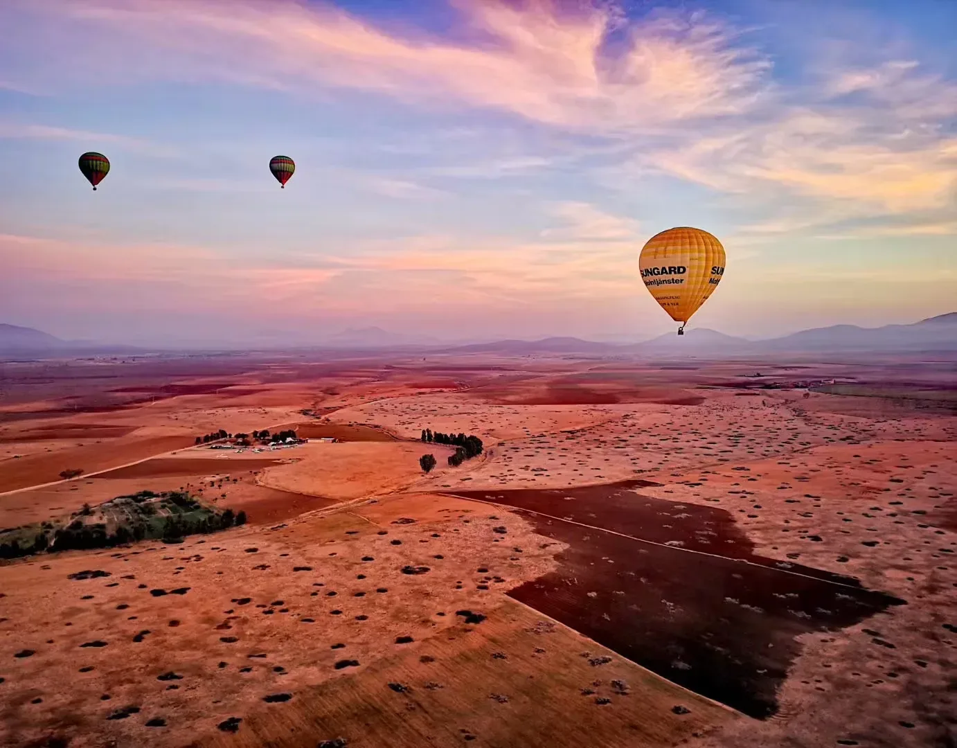 Hot-air balloon flight in Marrakech, Morocco - 9