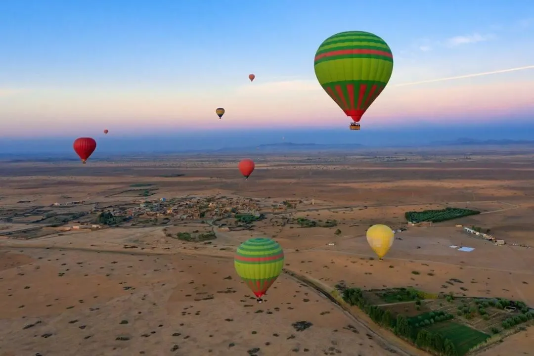 Hot Air Balloon Over Marrakech & Agafay - Morocco Paradise Tours Morocco