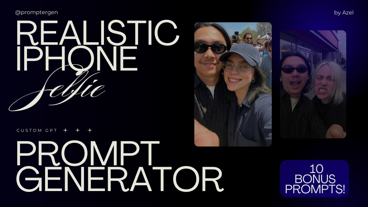 Realistic iPhone Selfie Prompt Pack — preview