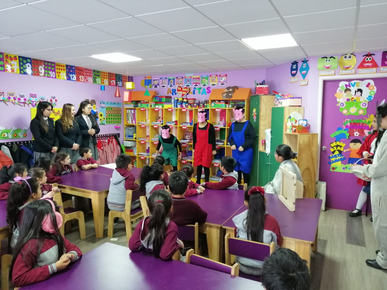 Cuenta Cuentos Jardín infantil Colegio W. A. Mozart